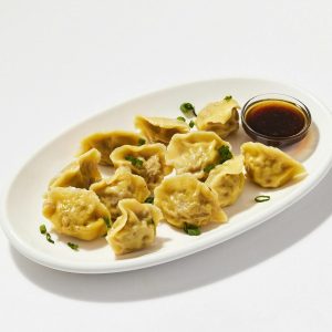 Chicken Dumplings with Junzi Dipping Sauce